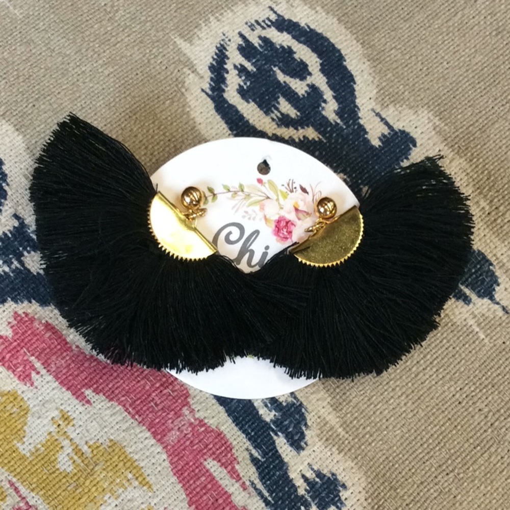Fan Earrings
